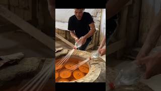 Legendary SAMARKAND Breads unique method in Uzbekistan 🇺🇿 uzbekistan shorts [upl. by Bandler370]