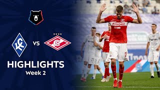 Highlights Krylia Sovetov vs Spartak 01  RPL 202122 [upl. by Prent]