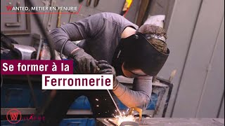 Ferronnier un métier de passion en pénurie auquel tu peux te former à lIFAPME 🔨 [upl. by Delphina85]