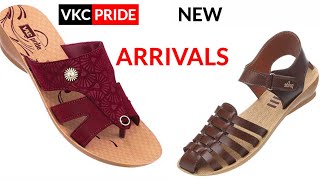 VKC PRIDE NEW ARRIVAL CASUAL FOOTWEAR DESIGN CHAPPAL SANDAL SHOES COLLECTION FOR LADIES [upl. by Lawson]