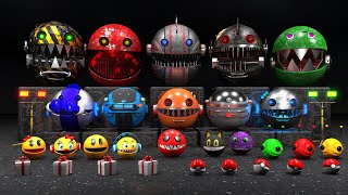 PACMAN VS ROBOT MONSTER PACMAN A COLLECTION OF THE ADVENTURES OF MRS PACMAN AyotaTe [upl. by Jacqui901]