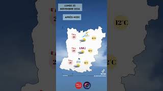 🌥️ Météo en Mayenne  Lundi 25 novembre 2024 🌦️ [upl. by Atteiluj]