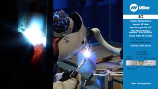 Welding Certification Position 3G Vertical Groove Weld [upl. by Eedolem]