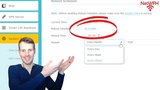 How to Automatically Restart Your Router on a Schedule [upl. by Basia]