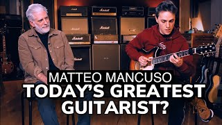 The Matteo Mancuso Interview The Worlds Greatest Guitarist [upl. by Llewoh]