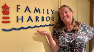 Carnival Vista Family Harbor Suite Tour amp Review  Stateroom 2416 [upl. by Row]