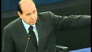 La figuraccia di Berlusconi al parlamento europeo [upl. by Nino]