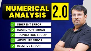 Numerical Analysis 20  Error Analysis  Definition and its Type by GP Sir [upl. by Bernita]