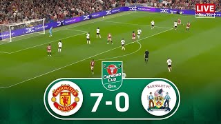 Manchester United vs Barnsley  2425 EFL Carabao Cup Full Match [upl. by Anailuj859]