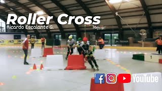 Roller Cross Ricardo Escalante Skate Cross Roller Freeskate [upl. by Anelle]