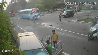 Accident Kegalle CCTV Record By Gils Techno SolutionPvtLtd20190224 [upl. by Ervin454]