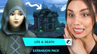 Working for the GRIM REAPER The Sims 4 Life and Death [upl. by Mccarty706]