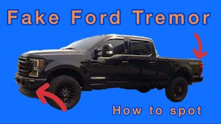 Fake FORD TREMOR for Sale [upl. by Yesnil67]