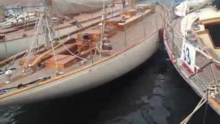 33 beautiful classic yachts at Les Voiles de St Tropez [upl. by Buskirk]