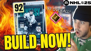 BUILD THIS 92 OVERALL RIGHT NOW  NHL 25 HUT [upl. by Jeggar627]