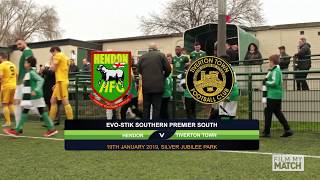 Hendon 2 Tiverton 2 HIGHLIGHTS 19 Jan 2019 [upl. by Uund]