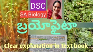 బ్రయోఫైటాplant ☘️ Kingdom Clear Explanation with Examples [upl. by Thayne]