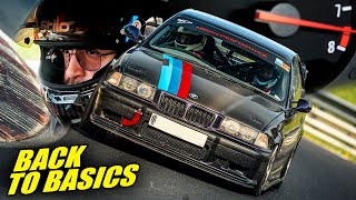 Less is More Arkham Performance BMW E36 M3  Nürburgring [upl. by Airtemak]