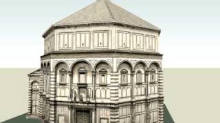 Florence Baptistry in 3D [upl. by Wiltsey895]