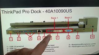 lenovo ThinkPad Pro docking station hub [upl. by Giliane19]