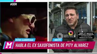 El ex saxofonista de Intoxicados habló sobre Pity Álvarez en esa época [upl. by Pyszka]