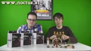 Noctua NFS12A GehäuseLüfter  Test  Review  Unboxing [upl. by Esille]