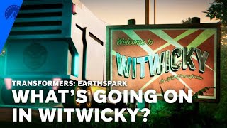 Transformers EarthSpark  Whats Going On In Witwicky S1 E1 PT1  Paramount [upl. by Hayila]