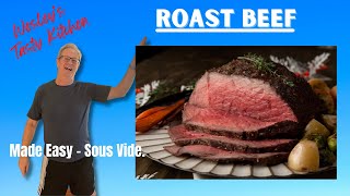 Roast Beef Sous Vide Eye of Round [upl. by Airdnola]