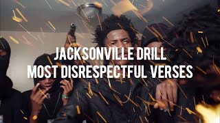 Jacksonville Drill Most Disrespectful Verses [upl. by Nonnac623]