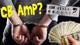 CB Operator CAUGHT for using Amp HighPower CB Radio [upl. by Anasxor]