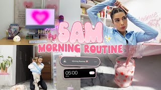 5AM Morning Routine 🍓⏰ [upl. by Airamak942]