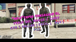 NEW COMO CONSEGUIR EL TRAJE DEL NOOSE  SWAT GTA 5 ONLINE  FACIL PS4  PS5 XBOX [upl. by Mashe]