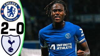 Chelsea vs Tottenham 20  All Goals and Highlights  2024 🔥 CHALOBAH [upl. by Feliks454]