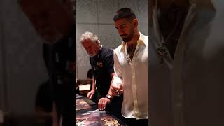 ILIA FIRMANDO POSTERS DE LA CARTELERA DEL UFC 308 iliatopuria ufc308 🎥via ufcespanol [upl. by Anirtac]