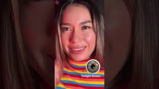 Colored Contacts Makeover Transforming My Look in Mins💄 MYEYEBB Review colorcontactlenses makeup [upl. by Slen]