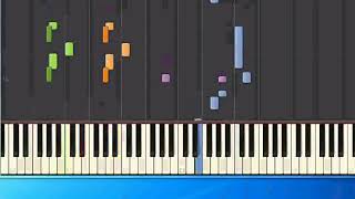 Bobby Brown  My Prerogative pr Piano Tutorial Synthesia [upl. by Millman224]