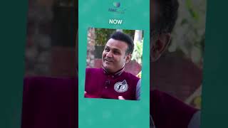 ✔ Virender Sehwag new hair Style testimonial shorts [upl. by Euqinobe]