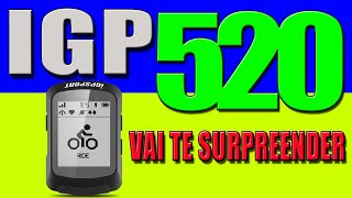 IGP520 O MELHOR GPS PARA BIKE COM UM PREÇO MUITO ABAIXO DE R450 E TE OFERECENDO VARIOS RECURSOS [upl. by Gnouv]