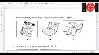 A2 KEY FOR SCHOOLS 2  TEST 2  PART 1 [upl. by Shaina]