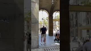 Plaça Reial Royal Square Plaza in Barcelona Spain 🇪🇸 [upl. by Huntlee]