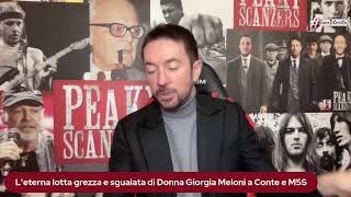 Leterna lotta grezza e sguaiata di Donna Giorgia Meloni a Conte e M5S [upl. by Kirstyn]