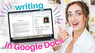 How to Write a Novel in Google Docs [upl. by Mulac]