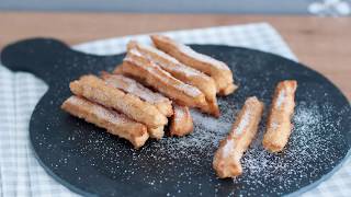 Cómo hacer churros caseros [upl. by Supple]