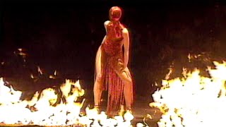 ALEXANDER McQUEENs Fiery Fall 1998 Runway  Videofashion Archives [upl. by Alcina]