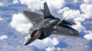 Spectacular F22 Raptor in Action  Insane Takeoff • HighSpeed • Sonic Boom amp Flight [upl. by Nitaf878]