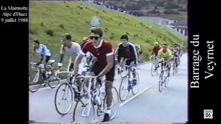 Cyclosportive La Marmotte Alpe dHuez 1988  Trophée MAVIC  FRANCE [upl. by Rednasxela33]