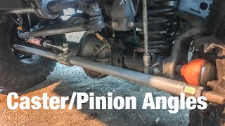 How to Check Caster and Pinion angle on your Jeep or Truck [upl. by Halona]