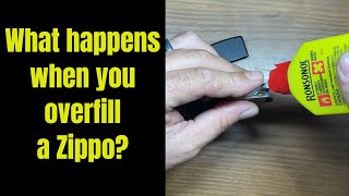 How To Refill A Zippo Lighter  What To Avoid And Why [upl. by Sina557]