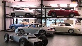 Porsche 356 Speedster parade at the Porsche Museum  eye candy [upl. by Eiramanel]