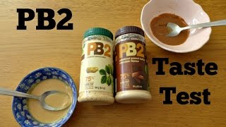 PB2 Powdered Peanut Butter Taste Test amp Review [upl. by Kcirddot564]